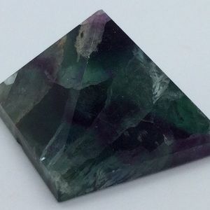 Beautiful fluorite pyramid